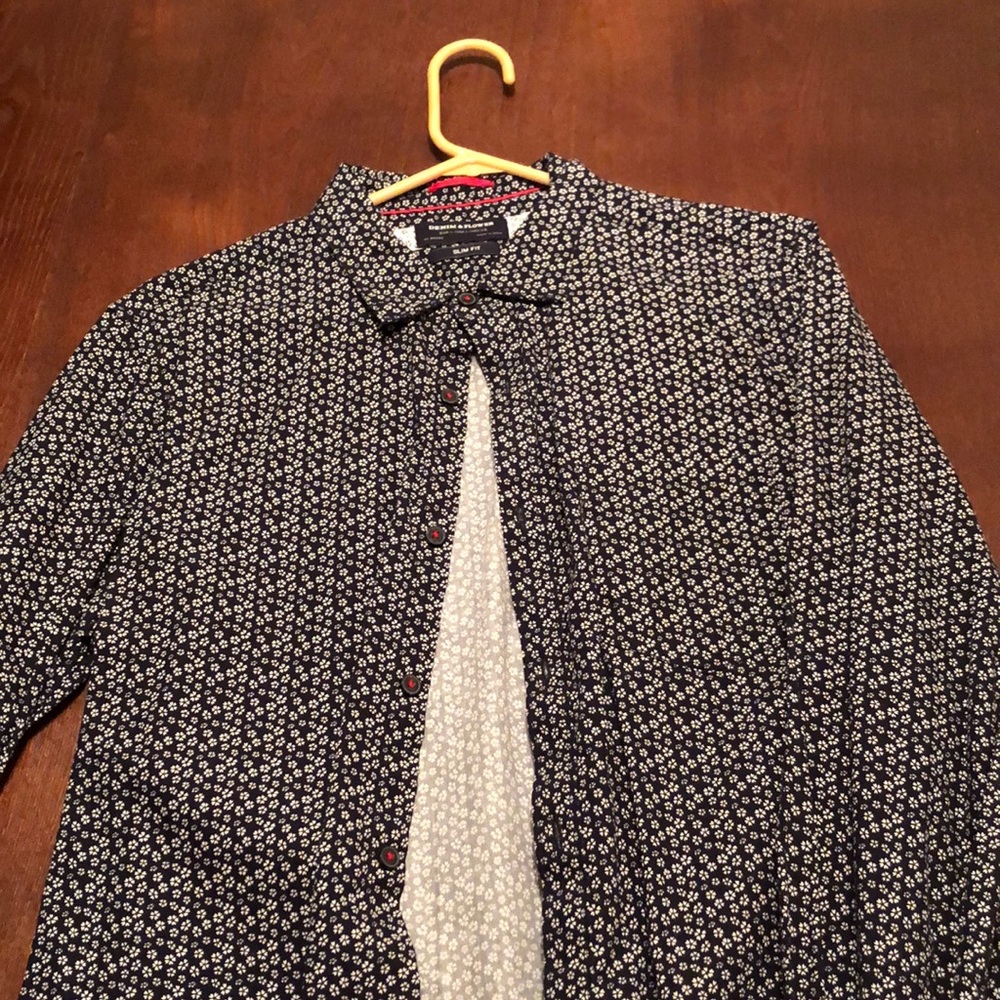 Flora print button down.